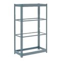 Global Industrial Heavy Duty Shelving 36W x 18D x 72H With 4 Shelves, No Deck, Gray B2296734